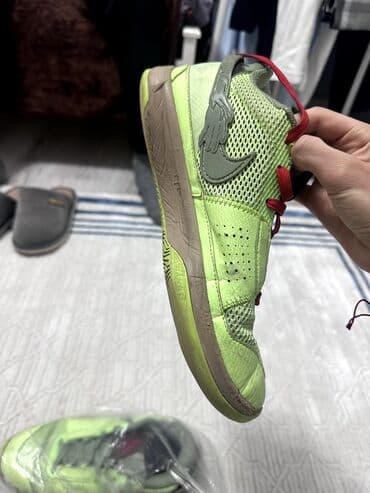 срочно продаю в связи с переездом: Мужские кроссовки, 42, Nike, Новый, цвет - Зеленый — 3