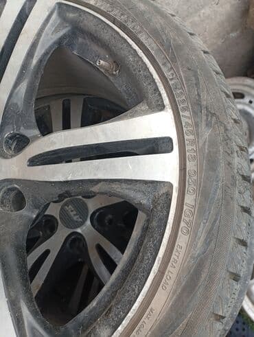 оригинальные штампованные диски опель: Диски R 18 BMW, Комплект, отверстий - 4, Б/у — 2