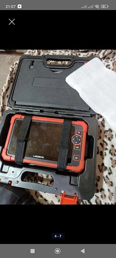 топчу тигем: Профессиональный автосканер LAUNCH (таблет-прибор) Описание: - — 7