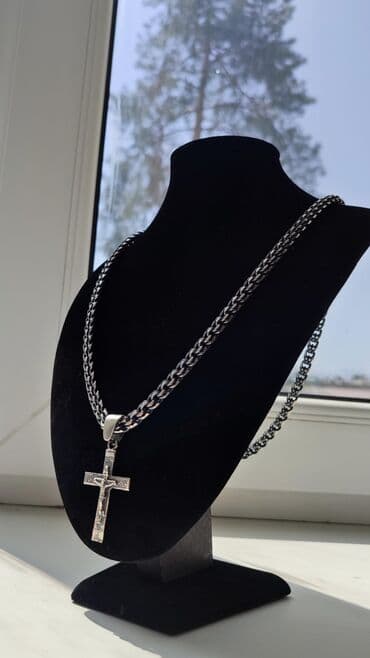 продаю золотую цепочку: Цепь "Бисмарк" Серебро 925°проба Ручная работа Вес 68 гр Длина 65 — 3