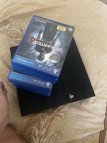 аймак бу: PlayStation 4 (вторая версия, черный корпус) + диски Отдаю диски — 3