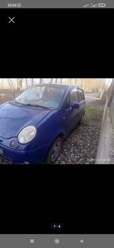 скупка дисков на авто: Daewoo Matiz: 2007 г., Механика, Бензиновая, Хэтчбэк — 4