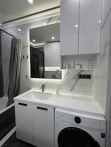Батирлер: 2 бөлмө, 60 м², 1 кабат, Евро оңдоо — 4