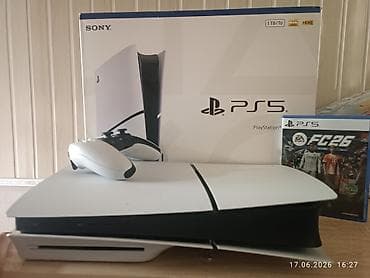 neta v: PlayStation 5 с дисководом + DualSense + игра EA Sports FC 26 — 2