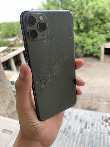 iphone 11 128g: IPhone 11 Pro Max, Б/у, 64 ГБ, Зеленый, 71 % — 3
