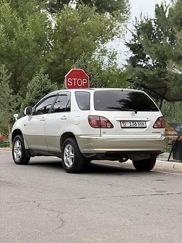 Транспорт: Toyota Harrier: 1998 г., 3 л, Автомат, Бензин, Кроссовер — 5