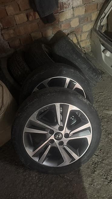 Колеса в сборе 215 / 55 / R 17, Лето, Комплект, Легковые, Литые, отверстий - 5