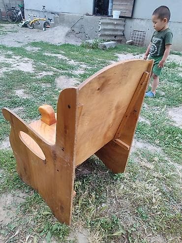 Детский мир: Детское кресло, цвет - Коричневый — 1