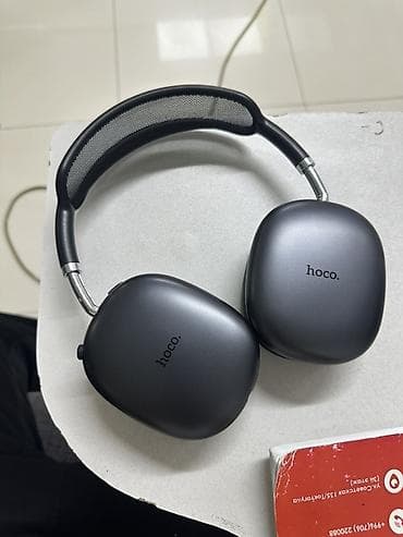 samsung ultra: Беспроводные накладные наушники, Hoco, Новый — 1