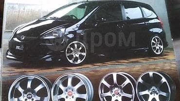 jdm: Литые Диски R 16 RAYS, Комплект, отверстий - 4, Б/у — 2