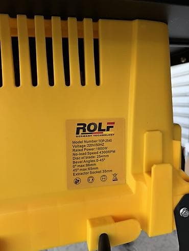пила электро: Циркулярные электропилы Новый, От электросети, Rolf, Глубина пропила 86 мм, Диаметр диска: 255 мм, Настольная — 2