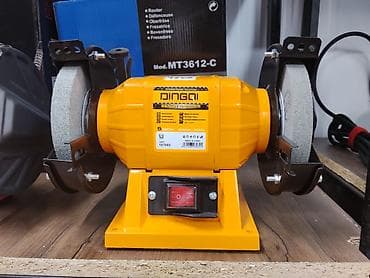 тачилный станок: Настольная шлифовальная машина DINGQI Bench Grinder - Диаметр кругов — 1
