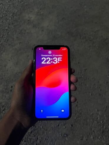 айфон хр чехол: IPhone Xr, Колдонулган, 64 ГБ, Кара, 77 % — 1