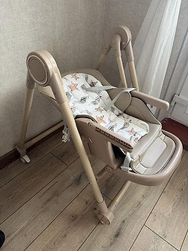 детские стульчик для кормления: Детский стульчик для кормления/шезлонг трансформер. - Многоуровневая — 1