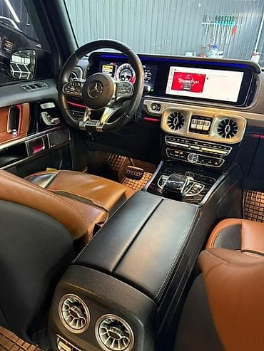 мерс гигант: Mercedes-Benz G-class AMG: 2019 г., 4 л, Автомат, Бензин, Внедорожник — 8