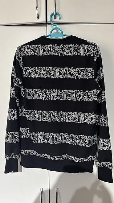 полузамок лакосте: ЭКСКЛЮЗИВ Свитшот Lacoste L!VE, размер M. - Цвет: черный с — 2