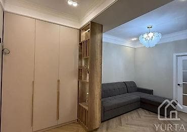 ts group: 2 комнаты, 59 м², Асанбай мкр Элитка, 2 этаж, Дизайнерский ремонт — 4
