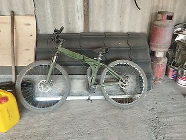 Складной двухподвесный горный велосипед - Рама: алюминиевая