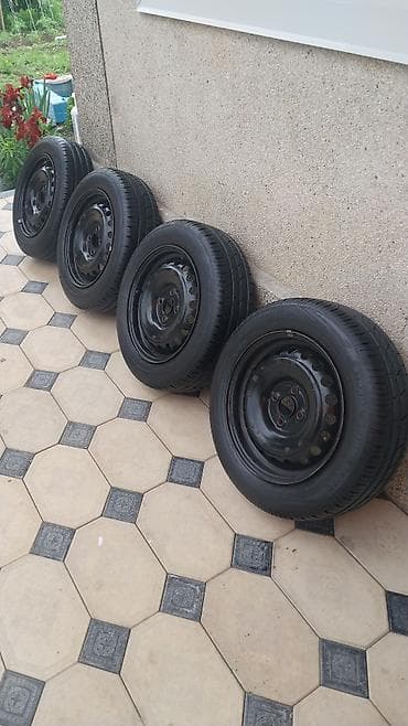Транспорт: Дөңгөлөктөр монтажда 185 / 65 / R 15, Жай, Комплект, Жеңил унаалар, Темир, тешиктери - 4 — 4