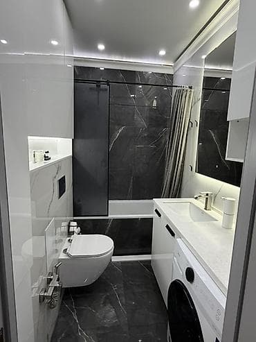 1: 2 комнаты, 60 м², Рынок Баят/Азиз Элитка, 1 этаж, Дизайнерский ремонт — 4