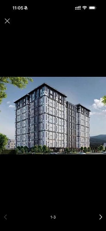 жк леонардо: 2 бөлмө, 86 м², Элитка, 4 кабат, Даяр ПСО (өзү оңдоп түзөтүп бүтүү үчүн) — 1