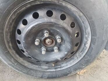 железные диски р13: Колеса в сборе 195 / 60 / R 15, Лето, Б/у, Комплект, Легковые, Железные, отверстий - 5 — 4