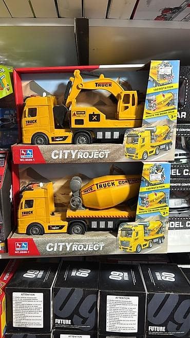 tech deck: Игрушечные строительные машины CITY PROJECT (LINDA, No. 8559-1) - — 1