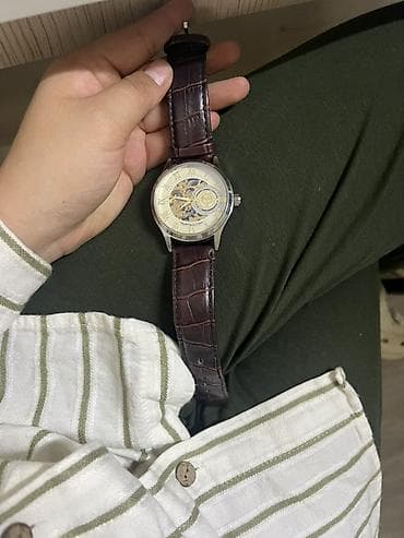 poco watch: Механические мужские часы с открытым циферблатом (скелетон) - — 1