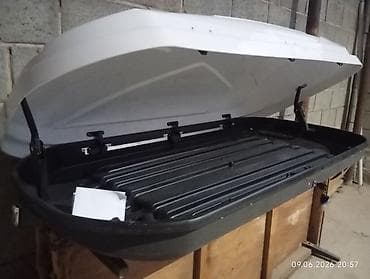 багажники для авто: Автобокс 100 см, 70 л, Новый, Самовывоз — 3