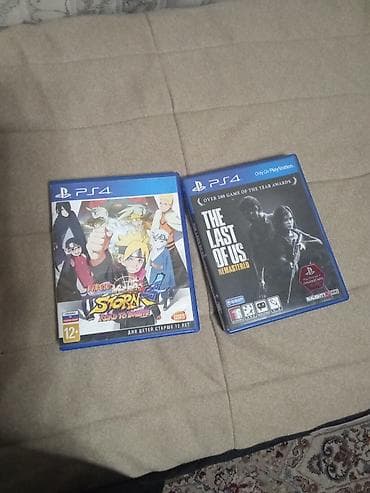 Диски для PS4 (Blu-ray): 1) Naruto Shippuden: Ultimate Ninja Storm 4