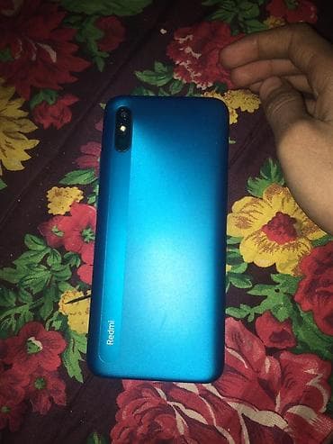 Redmi, Redmi 9A, Б/у, 32 ГБ, цвет - Синий, 2 SIM