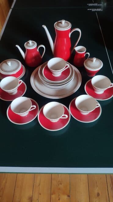 чай смарт рич: Сервиз чайный и кофейный советс кий новый, чайник разная посуда — 1