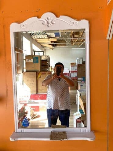 наклейка зеркало: Зеркало для ванных комнат — 5