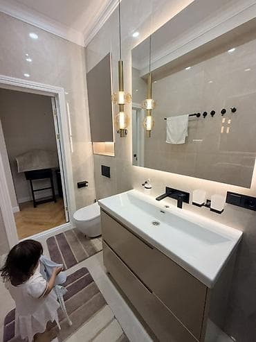 o2 development: 3 комнаты, 105 м², Элитка, 14 этаж, Дизайнерский ремонт — 9