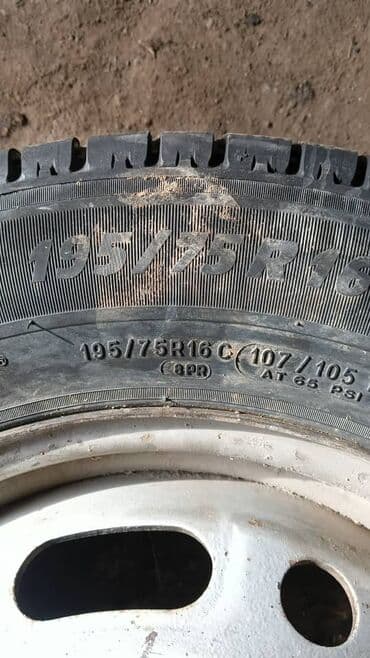 шины бишкек дордой цены: Дөңгөлөктөр монтажда 195 / 75 / R 16, Камдык, Жеңил коммерциялык транспорт (C/LT), Темир, тешиктери - 6 — 2