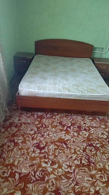 hostel osh: 2 комнаты, Собственник, Без подселения, С мебелью полностью — 3