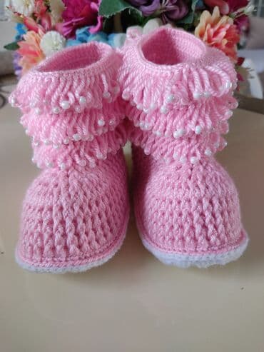 домашняя обувь: Детские домашние сапожки, размер любой — 11