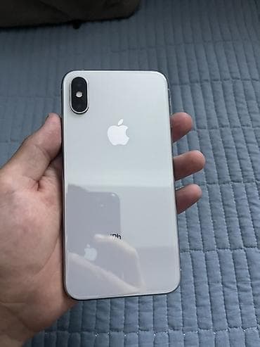 iphone xc: IPhone Xs, Б/у, 256 ГБ, Белый, 73 % — 1