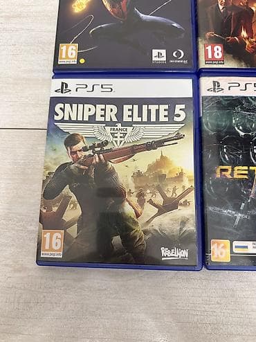 ps5 куплю: Игры PS5. Spider Man Miles Morales, Mafia The old Country, Sniper — 4