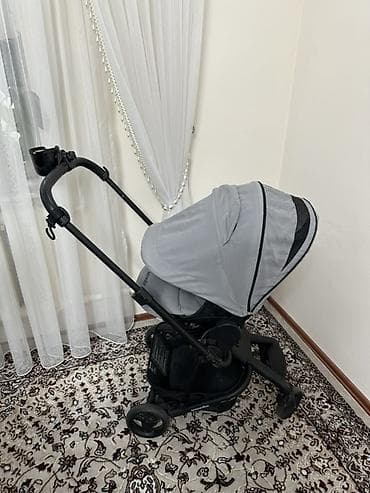 Коляски: Коляска, Easywalker, цвет - Серебристый, Б/у, Самовывоз — 5
