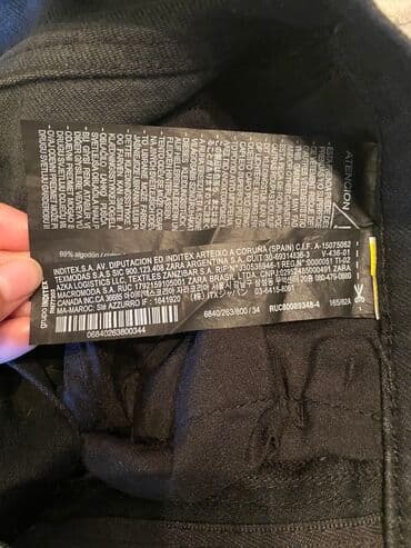 джинсы на девочку: Джинсы, Прямые, Zara, Турция, Средняя талия, XS — 3