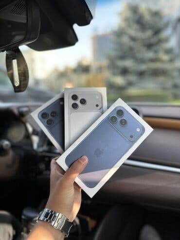бишкек айфон 13 про макс: IPhone 17 Pro Max, Жаңы, 512 ГБ, Көк, Куту, 100 % — 2