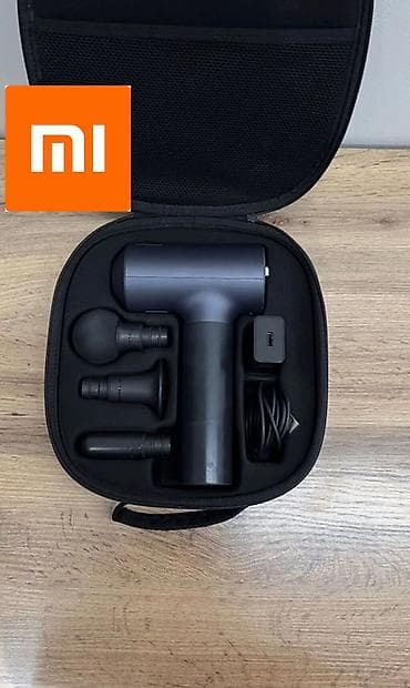 xiaomi массажер: Массажер Перкуссионный пистолет, Все тело, Б/у — 1
