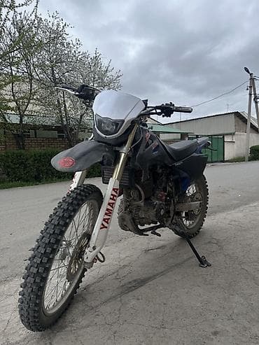 На ходу сел поехал тяга бодрая 300 куб Yamaha 5-ступка заводится с пол