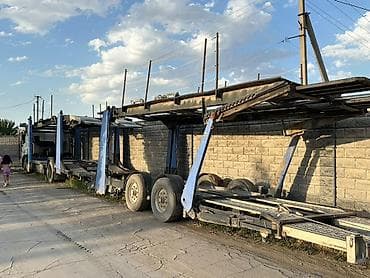 Прицеп, DAF, Сar carrier trailer, Б/у — 3