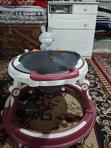 развивающая: Детские ходунки BabyWalker - Тип: классические ходунки с круглой — 5