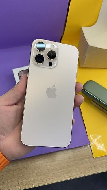 IPhone 16 Pro Max, Б/у, 256 ГБ, Коробка, 92 %