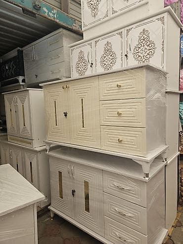 Сундуки: Комплект мебельных тумб для дома и хранения - Тип: напольные — 6