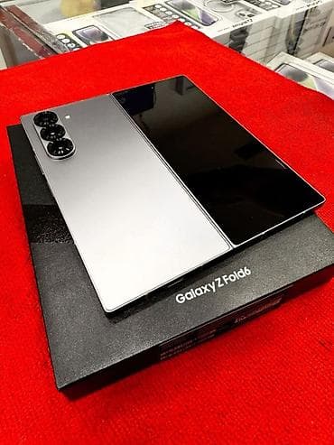 Samsung Galaxy Z Fold 6, Б/у, 256 ГБ, цвет - Серебристый