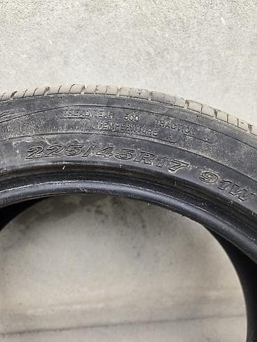 шины 295: Комплект из 4 летних шин 225/45 R17 91W. Продаю шин состояние средний — 3